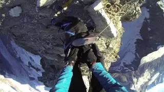 Exposed climbing on Dent Blanche - short version