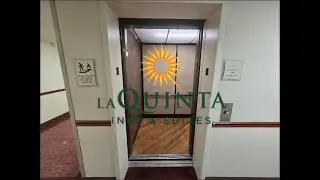 Weird Chime! Schindler MT Hydraulic Elevator @ La Quinta Inn & Suites Lakeland East Lakeland FL