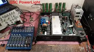 Ремонт усилителей QSC PowerLight 1.4, PowerLight 1.8, PowerLight 2.0, PowerLight 3.4, PowerLight 4.0