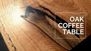 Live Edge Coffee Table - Single Slab Oak