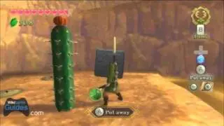 Skyward Sword Goddess Cube Locations - Cube 11 - Lanayru Desert | WikiGameGuides
