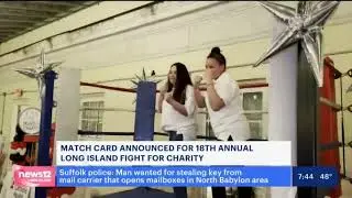 Long Island Fight for Charity Boxer Matchup Event (News 12 Morning Segment)