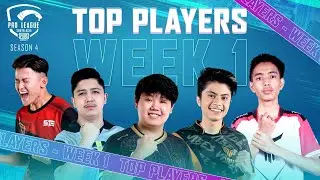 Top Performers - Week 1 | PUBG MOBILE Pro League South Asia Season 4