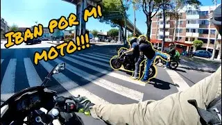 Aqui se roban las motos casi se llevan la m&iacute;a!!!! 😰observaciones diarias 62