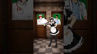 Sakura School Simulator: Помогите Рине Тамаки и Акине Сакаи найти нужный цвет #sakuraschoolsimulator