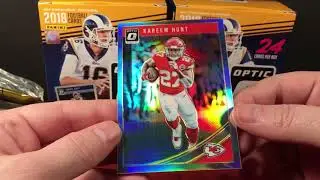2018 Donruss Optic Football Two Blaster Box Break