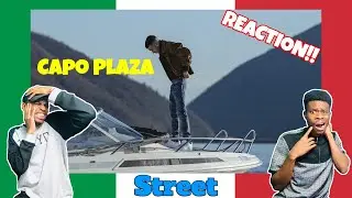 Capo Plaza - Street (Official Music Video) New Italian Drill 2021 - REACTION VIDEO!