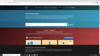 Pwned passwords all around!