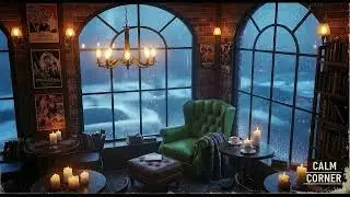 [ #Calm Corner 21 ] Relaxing Jazz for Study, Work & Focus | Cozy Coffee Shop Ambience