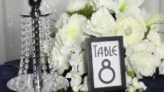 Event Decor - Setting up a Crystal Column Centerpiece
