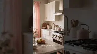 Peach-Coloured Kitchen Curtains: Instantly Brighten Your Kitchen & Stay Private!