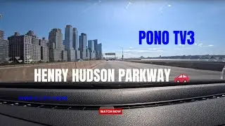 HENRY HUDSON PARKWAY DRIVE 🚗 | NYC SCENIC ROUTE + 23RD STREET VIEWS