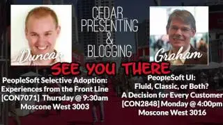 Cedar @ Oracle OpenWorld 2015
