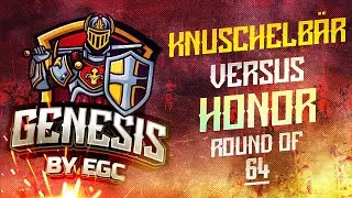 Age of Empires 4 - $20k GENESIS Replay! Knuschelb&auml;r vs Honor (Ro64)