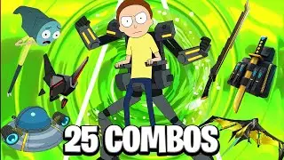 ✔️LOS *25* MEJORES COMBOS para la skin ROBOMORTY | COMBOS # 143🔥 | Fortnite Battle Royale
