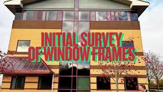 Initial Survey of Window Frames #bromoconetwork #construction #buildingmaintenance