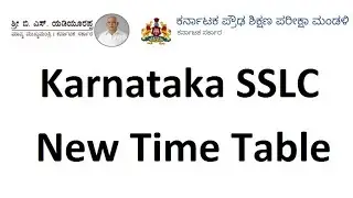 #sslc #karnataka_sslc Educational Minister Suresh Kumar announces the date of SSLC Exam Timetable