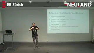 Vortrag Stefan Oderbolz &laquo;im Neuland&raquo; - Informatiktage 2016