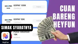 Voucher Gopay Dari Aplikasi Heyfun | Main Game Bareng