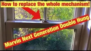 Замена защелки и замка Marvin Next Generation Double Hung Tilt Latch & Lock
