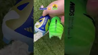 Chuteira Adidas Crazyfast 23 Messi ou Chuteira Nike mercurial dream speed CR7? #cr7 #messi #fyp