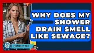 Why Does My Shower Drain Smell Like Sewage? - Plumbing DIY Daily