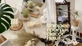 aesthetic shopee 11.11 room decor haul ☁️ | Gabrielle Louise
