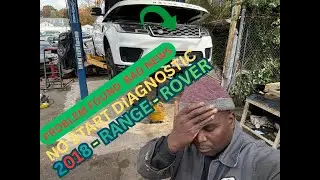 2018 RANGE ROVER SPORT SUPERCHARGE  3.0L NO START DIAGNOSTIC BAD NEWS FOUND.