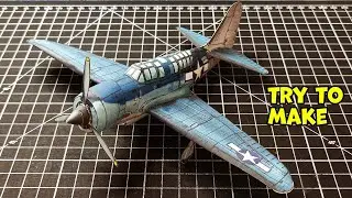 Building Paper Model | Paper model step by step