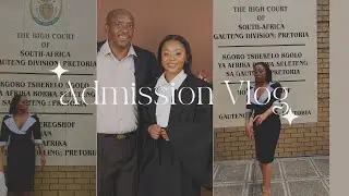 My Admission Vlog| Admitted Attorney| mother.porcupine | Manoko Mashangoane