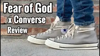 Fear of God Essentials x Converse &ldquo;Grey&rdquo; Review & On Feet