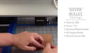 Cutting Cork Liner with the Silver Bullet Professional