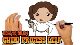 How to Draw Star Wars | Princess Leia