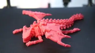 3D Printing - Articulated Skeleton Dragon