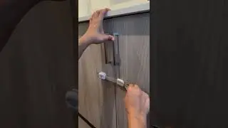 How to remove child safety locks for free in a minute?Easy Baby proof cabinet adhesive removal