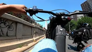 NYC mini ride 2024!! day 1 (Part.1 day time ride)