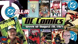 DC Comics - August 20, 2025 - Absolute Batman 11; Detective Comics 1100; JL: Red; New Gods 9; WW 24!