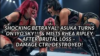 SHOCKING BETRAYAL! Asuka TURNS on IYO SKY!!! & Mists Rhea Ripley After Brutal Loss!!!