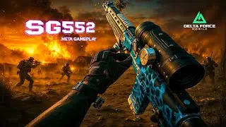 DELTA FORCE MOBILE - SG552 NO RECOIL 😱 MAX GRAPHICS GAMEPLAY