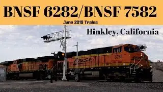 Railfanning 2019 - BNSF Intermodal Trains BNSF 6282 - BNSF 7582 - #VisionsofEd