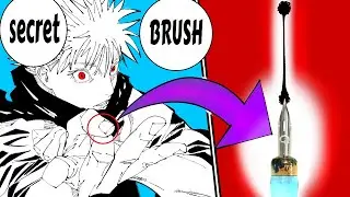 Revealing Jujutsu Kaisen Line Art Brush