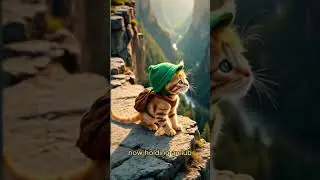 A Poor Kitten Escapes Angry Lumberjack!  #cute  #kittenadventures