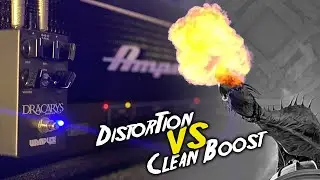 Wampler Dracarys - Distortion Pedal vs Clean Boost - What Sounds Better?