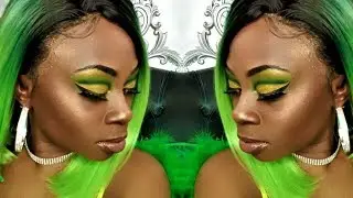 SERVING YOU 👑QUEEN BEE VIBES||CRUSH ON YOU||GREEN JAMAICAN CUT CREASE||