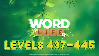 Word Life - Crossword puzzle Levels 437 - 445 Answers