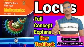 AP Intermediate (2024-25) Maths 1B||Chapter-1||  Locus || Full Concept Explanation #viral