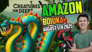 Boiuna Location in Amazon August 5th 2025 - Creatures of the Deep: Fishing