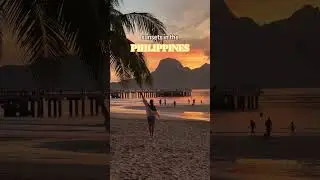 Just your casual sunset view in the Philippines 🇵🇭 😏 📍Lio Beach, El Nido Can you name a better