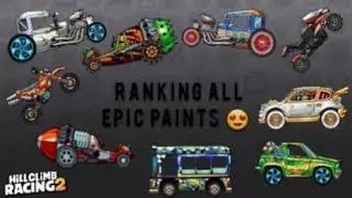 Ranking ALL EPIC PAINTS in HCR2 from WORST to BEST 😍