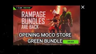 OPENING THE MOCO STORE EVENT RAMPAGE GREEN BUNDLE!! 😃😃